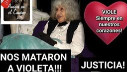 Violeta era una anciana en situación de calle muy querida por vecinos de Recoleta. Fue asesinada por un joven que quiso robarle dinero