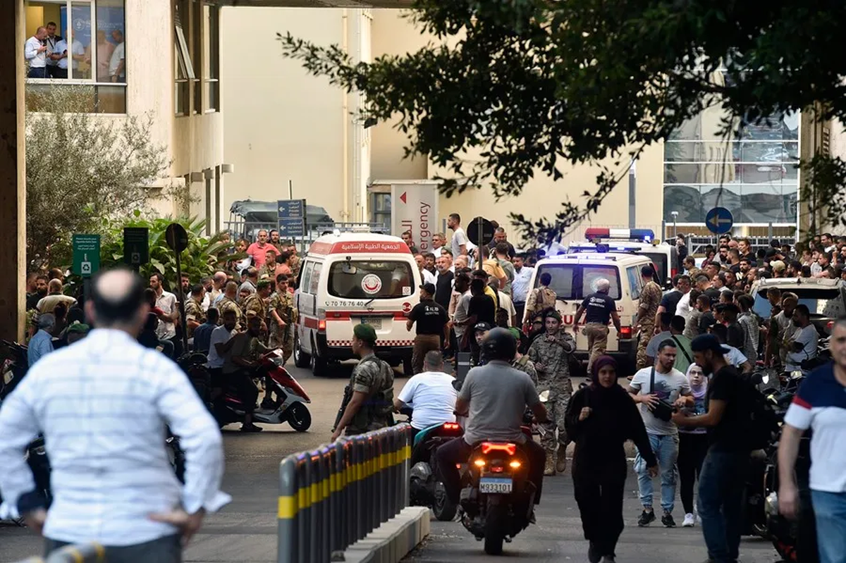 Luego del ataque a Hezbollah ayer, todo fue caos y confusión en el Líbano. Crédito: EFE. Luego del ataque a Hezbollah ayer, todo fue caos y confusión en el Líbano. Crédito: EFE.