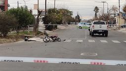 Hernán Exequiel Lucero fue el motociclista muerto en el accidente en Maipú.