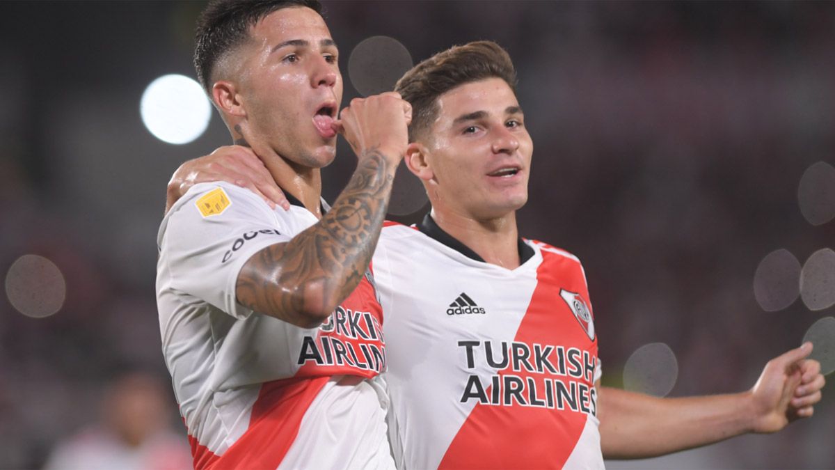 River no tuvo piedad con Gimnasia y lo goleó 4-0