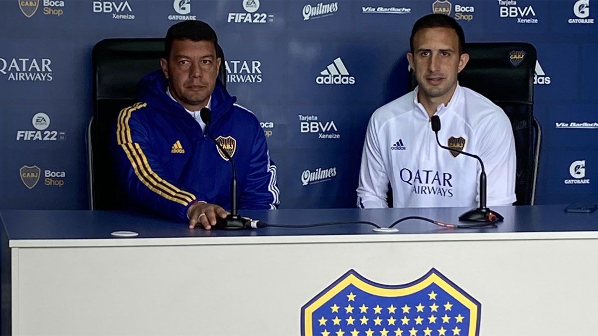 Battaglia e Izquierdoz aclararon lo que pasó con Riquelme en Boca