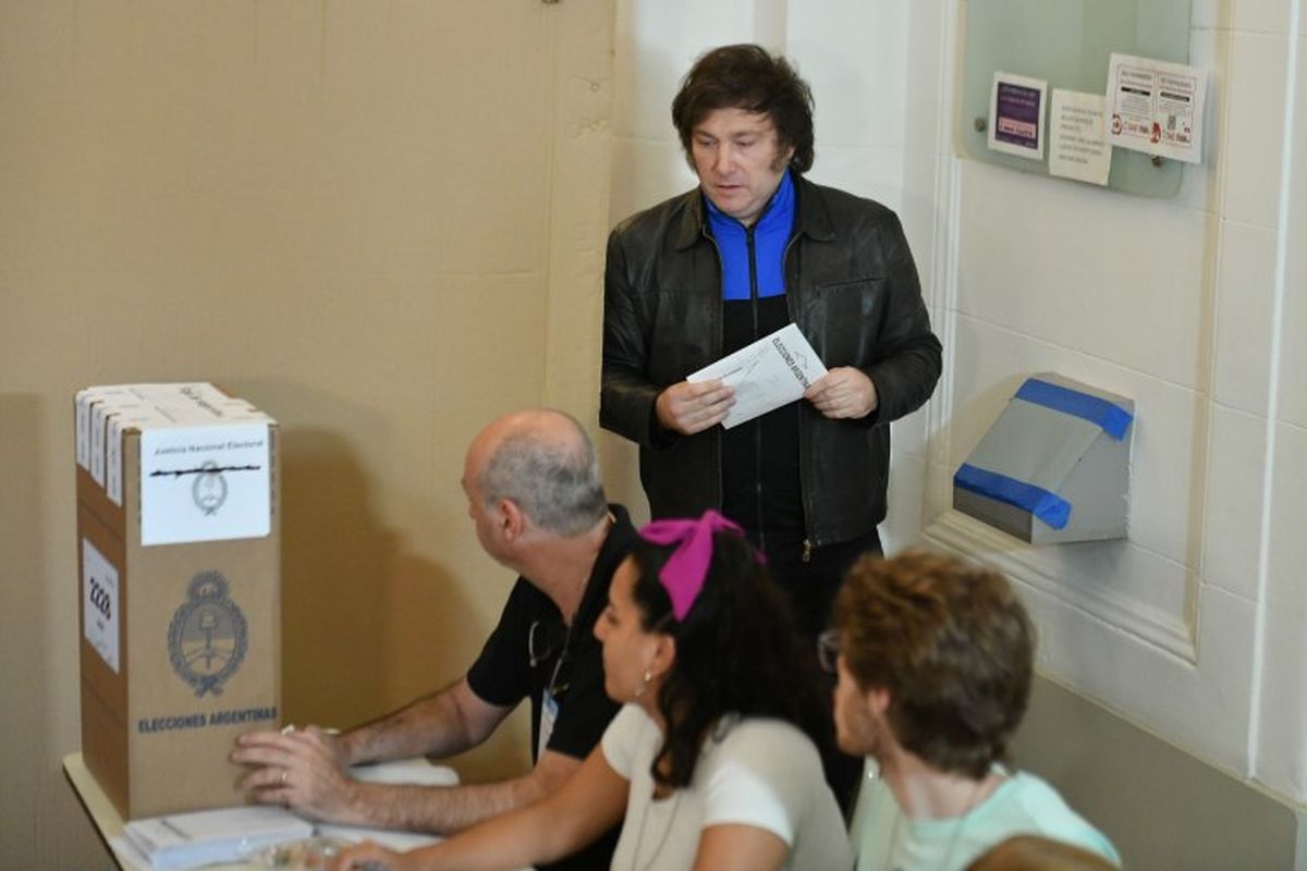 Javier Milei denunció en su última elección (Foto: NA).