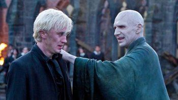 La escena eliminada en la  que Malfoy intenta ayudar a Harry Potter