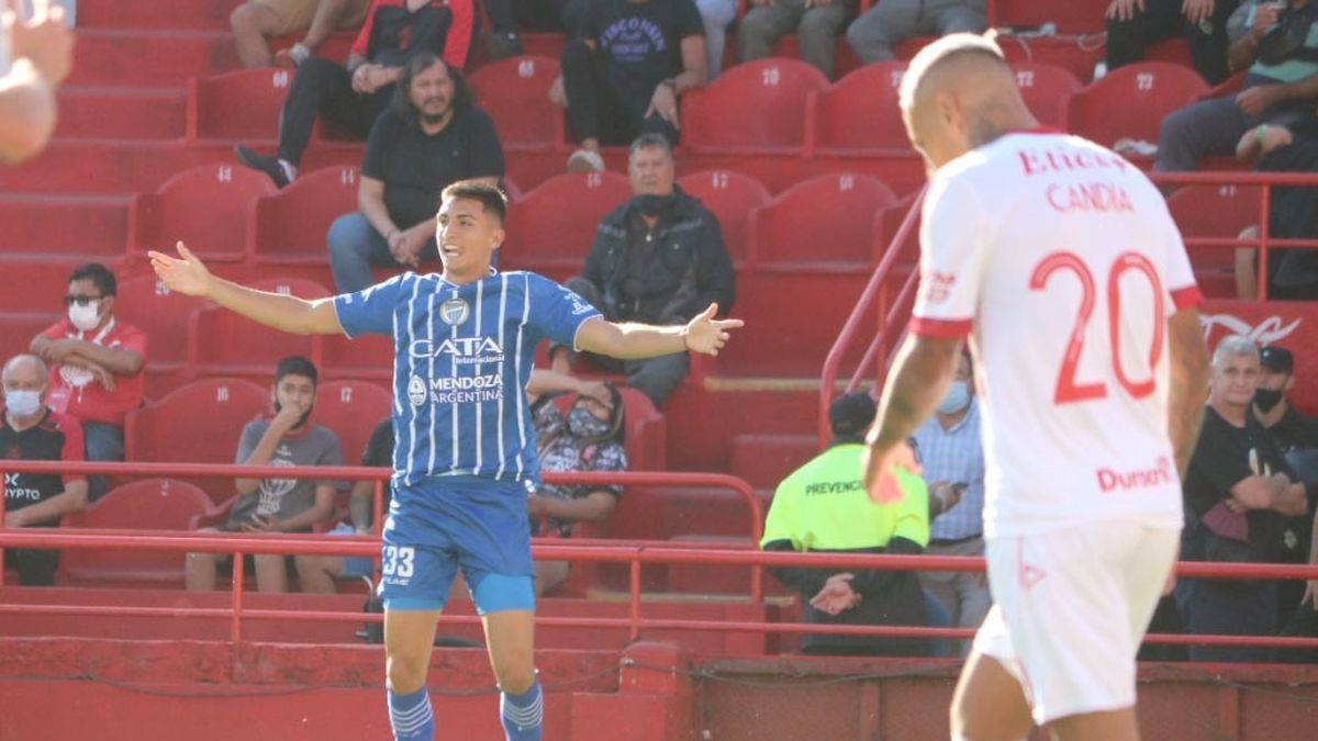 El delanero vovió a marcar un gol en el Tomba. Venía de marcarle dos al Rojo.