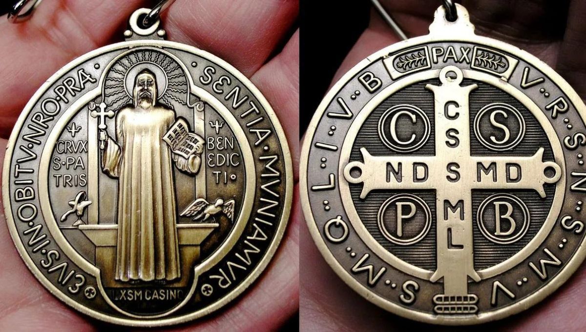 Medalla de San Benito. Medalla de San Benito.