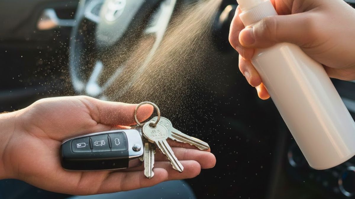 Rociar vinagre en las llaves del auto: por qué recomiendan hacerlo y para qué sirve