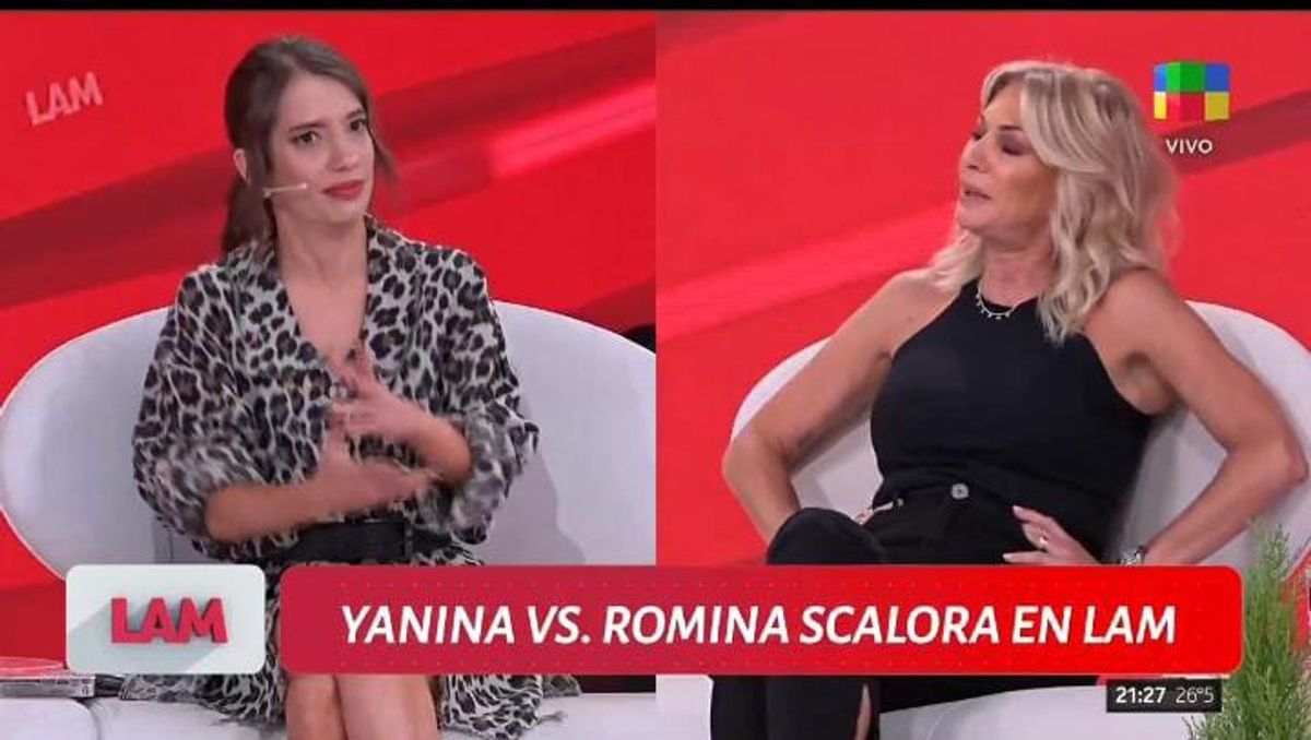 La pelea de Yanina Latorre y Romina Scalora en Lam. La pelea de Yanina Latorre y Romina Scalora en Lam.