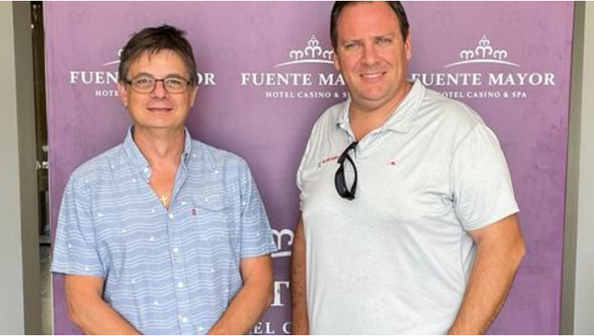 Diego Gandulfo junto a Fernando Sanata