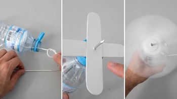 El ventilador casero sin electricidad ni pilas hecho con una botella de plástico y una cuerda: furor en redes