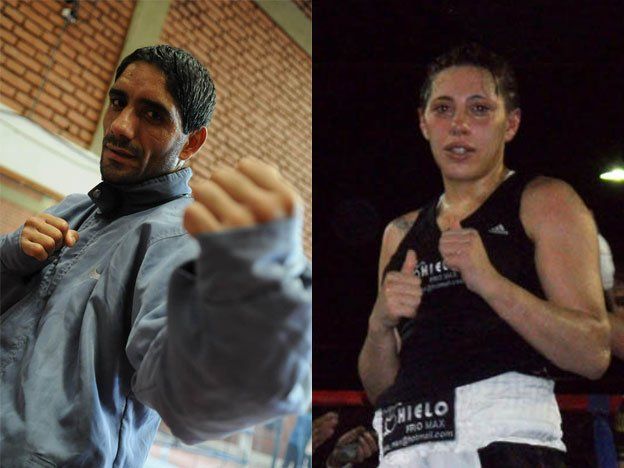 Javier Chacón y Betiana Viñas, por los latinos del CMB