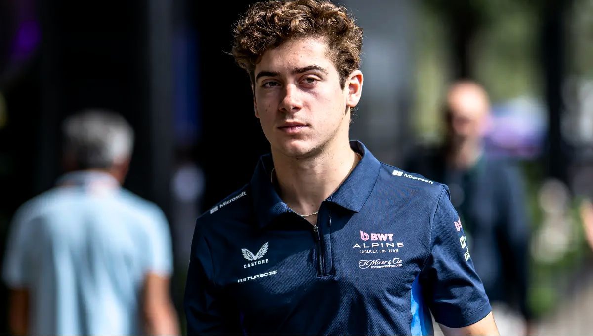 Franco Colapinto fue reconocido en un importante ranking de la Fórmula 1 