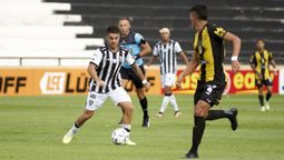 Nicolás Romano es una de las armas ofensivas que tiene Gimnasia y Esgrima.