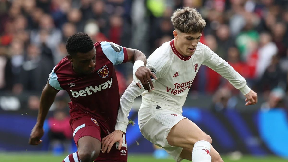 El argentino Alejandro Garnacho propuso en la ofensiva del manchester United, pero no pudo concretar y fue derrota en la Premier League.