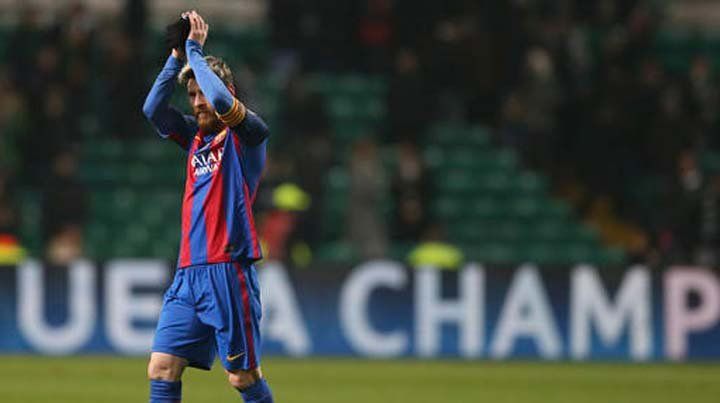 Así vivió Messi el triunfo del Barcelona