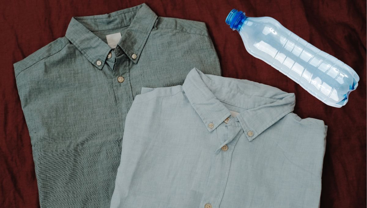 Recicla botella de plástico y una camisa en esta hermosa idea 