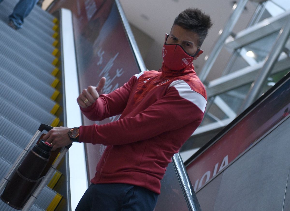 Independiente visita al Santos en octavos de la Copa Sudamericana 2021.