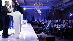 Macri habló ante los empresarios y dijo que Argentina está en una situación de vulnerabilidad
