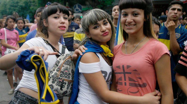 Fotos: Mendoza se vistió azul y oro por el Día del Hincha de Boca