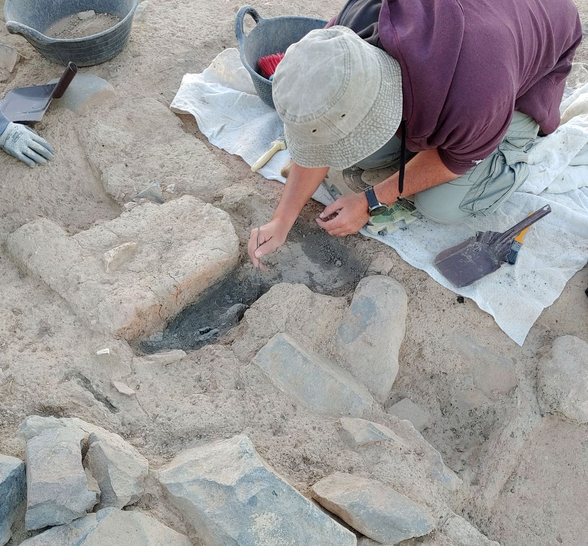 Los arqueólogos quedaron sin palabras tras el hallazgo.
