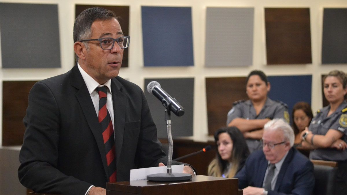 El fiscal jefe de Homicidios Fernando Guzzo.