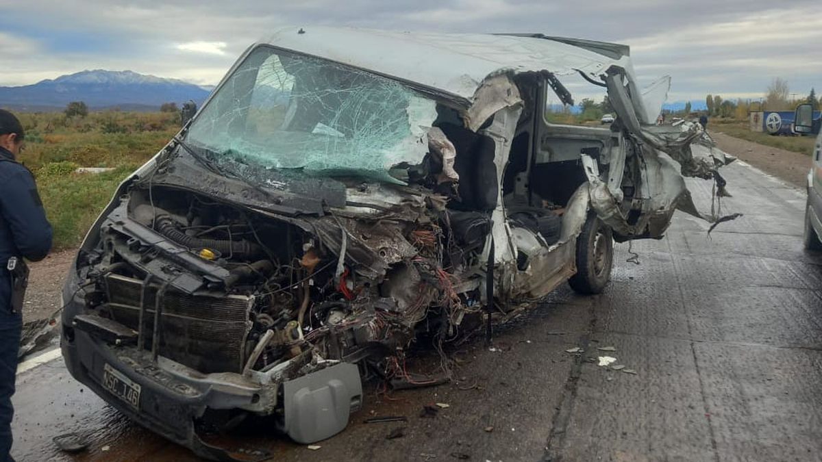 Una persona sufrió la amputación de un brazo en un accidente en Lavalle. Foto: Ministerio de Seguridad.