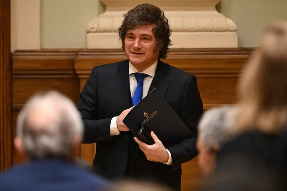 Javier Milei insistió en que el verdadero motor de la recuperación será la inversión privada genuina. Javier Milei insistió en que el verdadero motor de la recuperación será la inversión privada genuina.