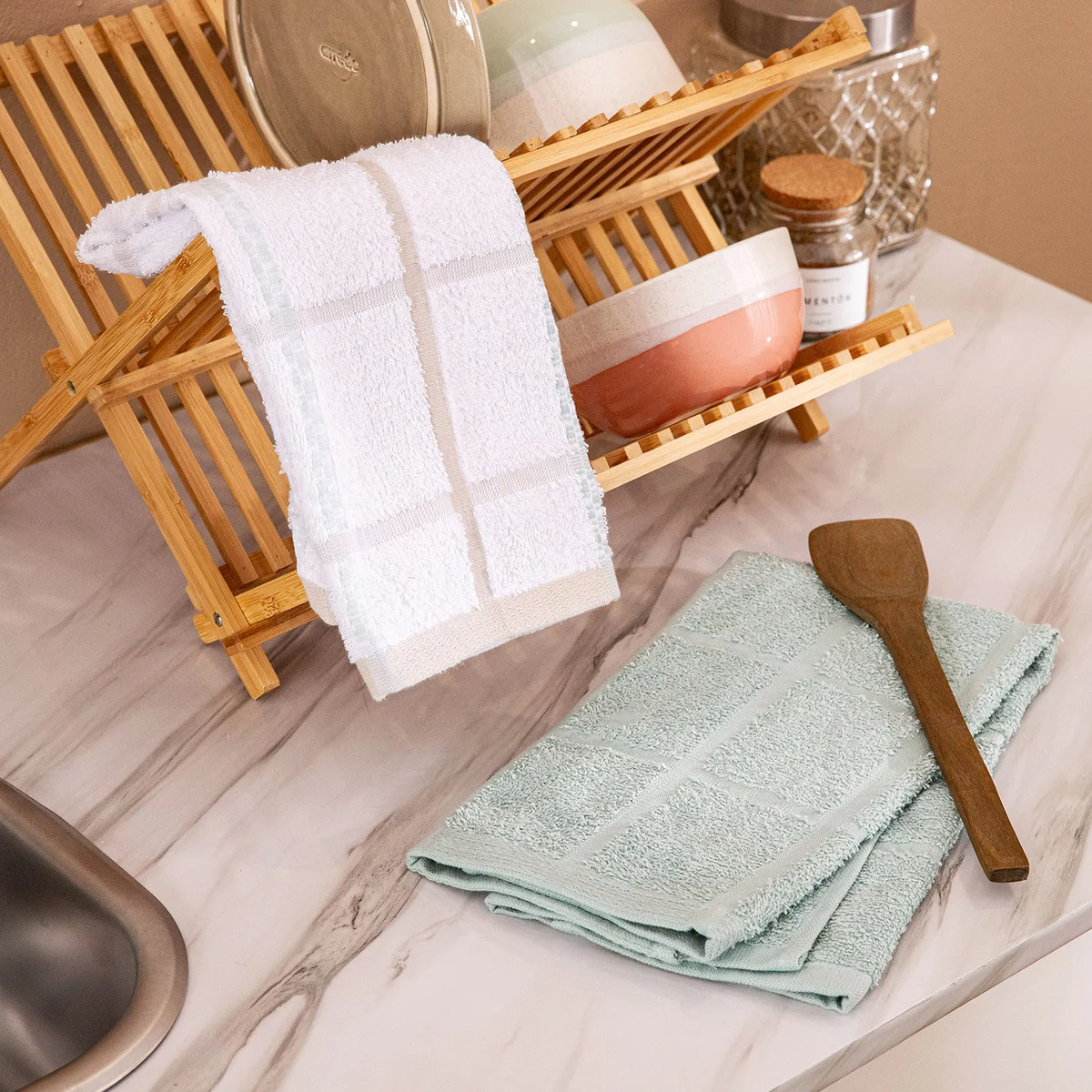 Los repasadores de microfibra o algodón duran meses e incluso años. Imagen: Pixabay. Los repasadores de microfibra o algodón duran meses e incluso años. Imagen: Pixabay.