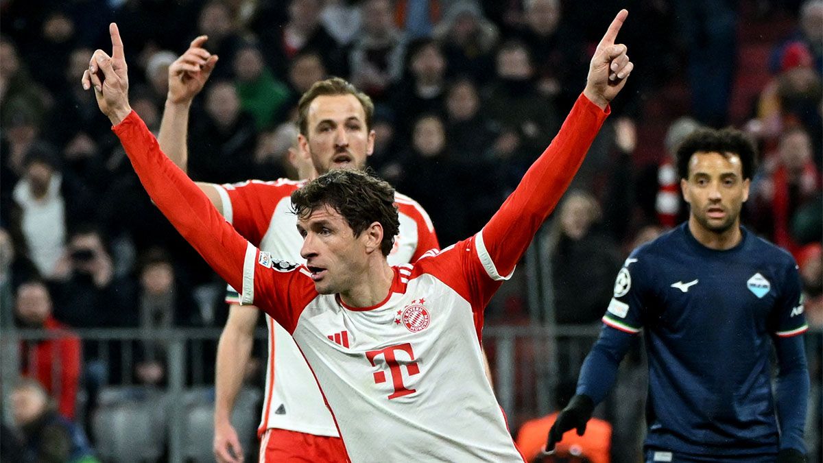 Thomas Müller, del Bayern Munich. Thomas Müller, del Bayern Munich.
