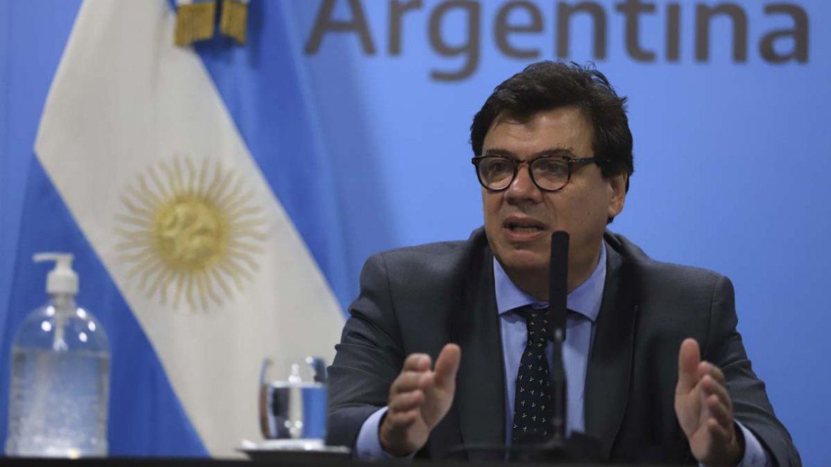 Claudio Moroni, ministro de Trabajo de la Naci&oacute;n.