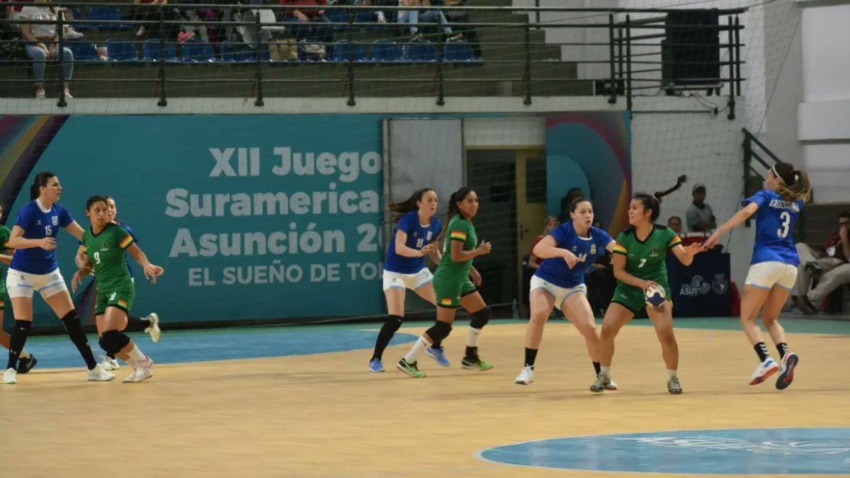 La Garra le ganó a Bolivia 48 a 1 en su debut en los Juegos Odesur