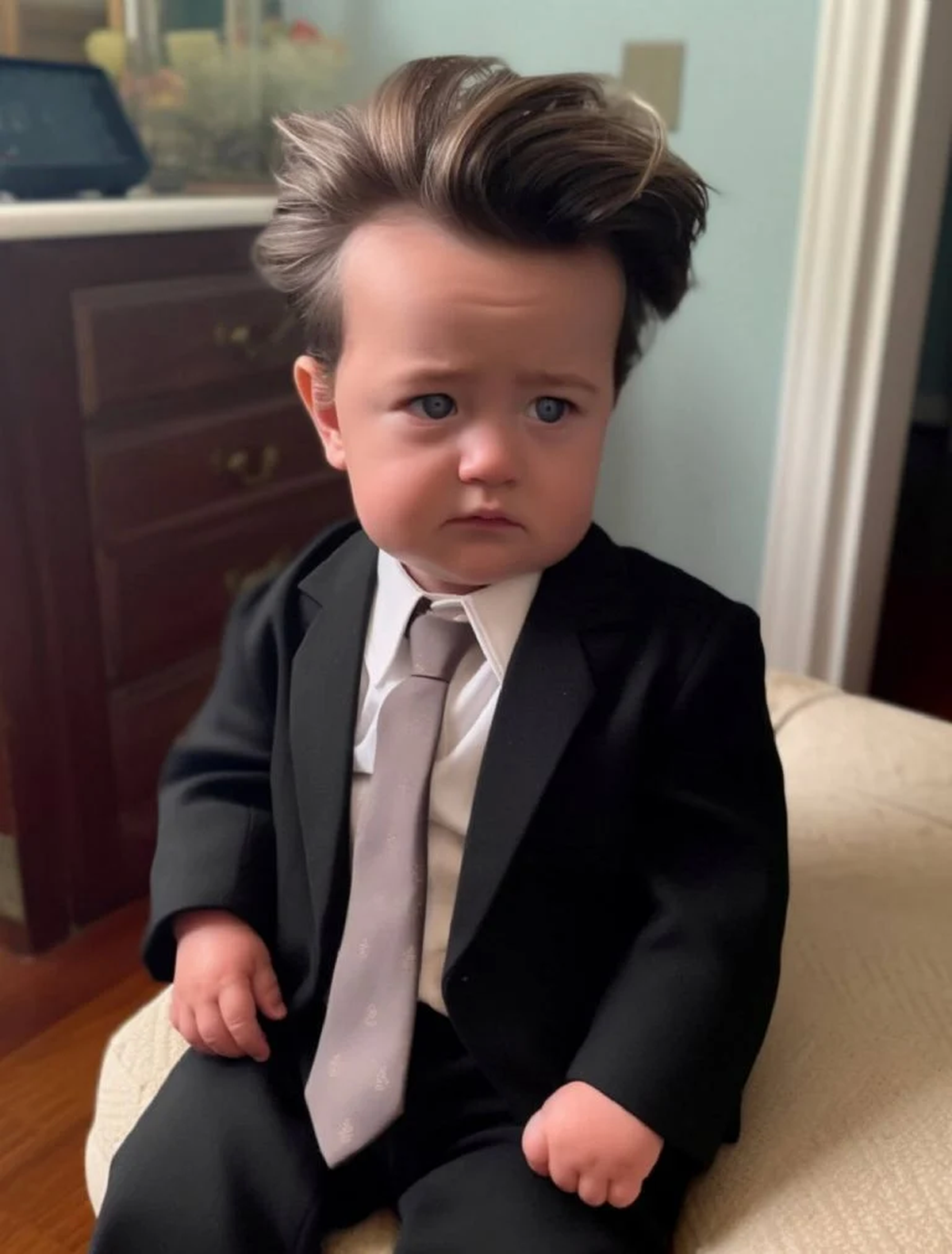 Friends: así luciría Chandler de niño, según la IA. Friends: así luciría Chandler de niño, según la IA.