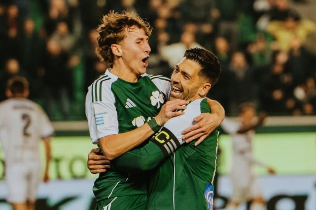Santino Andino tuvo su día más esperado desde que llegó al Panathinaikos