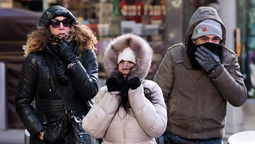 Nuebva York podría estar completamente helada este invierno.