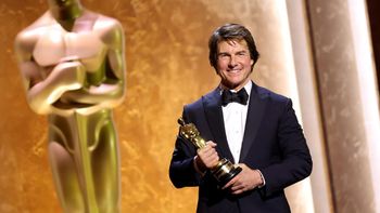 Tras 45 años de carrera, Tom Cruise recibió su primer Oscar: 