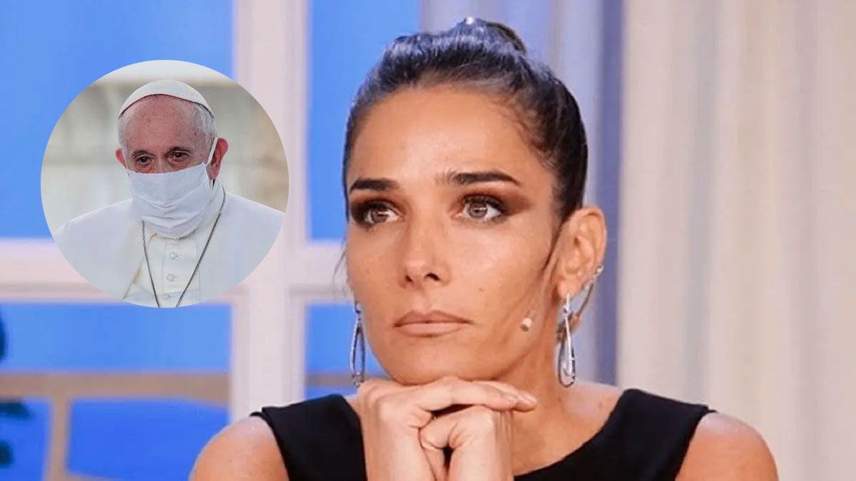 Juana Viale cruzó al Papa Francisco: