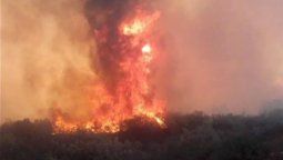 Tupungato azotada por el fuego: 5 incendios en una semana