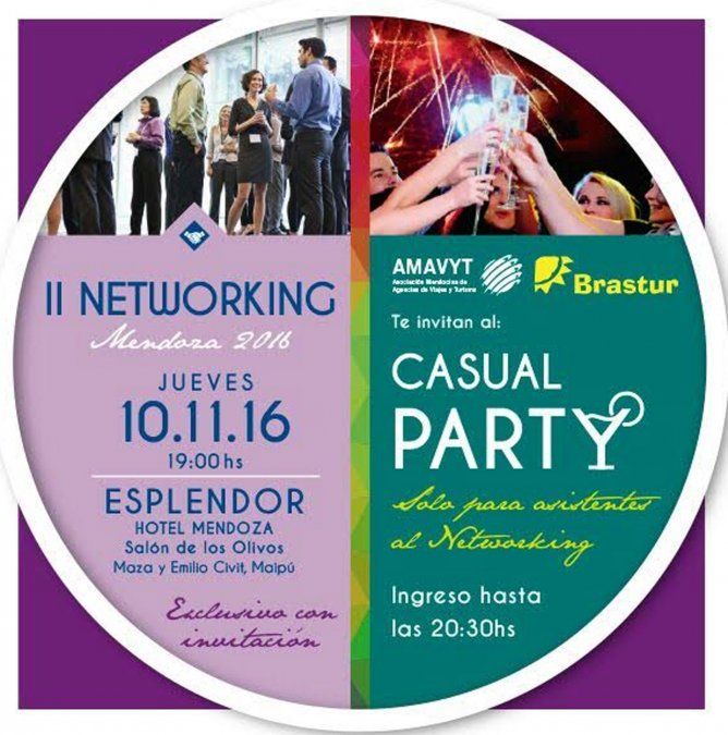 AMAVyT agasaja a las agencias de Viaje en su segundo Networking