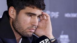 Alcaraz no jugará por más de dos meses. Alcaraz no jugará por más de dos meses.