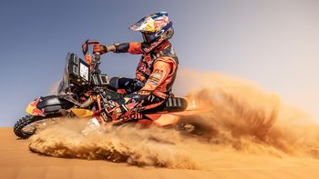 Kevin Benavides brilló y está tercero en el Dakar 2022