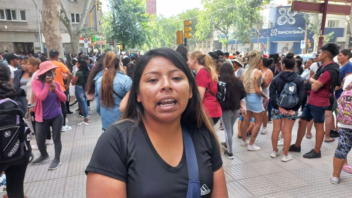 Gabriela Mercado, referente del Polo Obrero en Mendoza