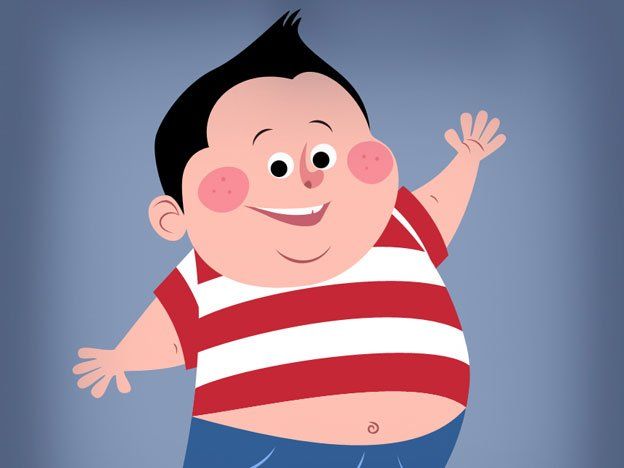 Se cae el mito del gordito feliz