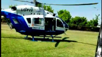 Un abogado chocó en Tupungato y lo trajeron al hospital Del Carmen por aire