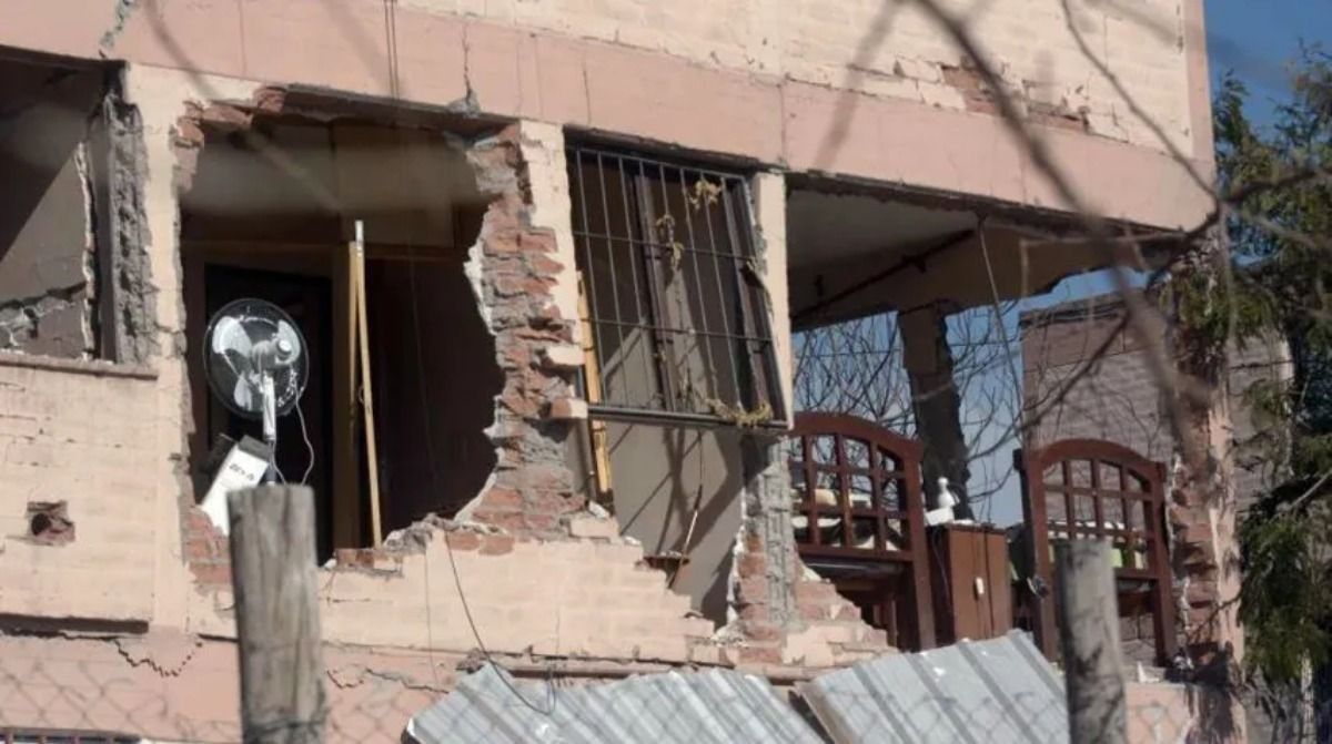 Otra perspectiva de la explosión de 2017. Otra perspectiva de la explosión de 2017.