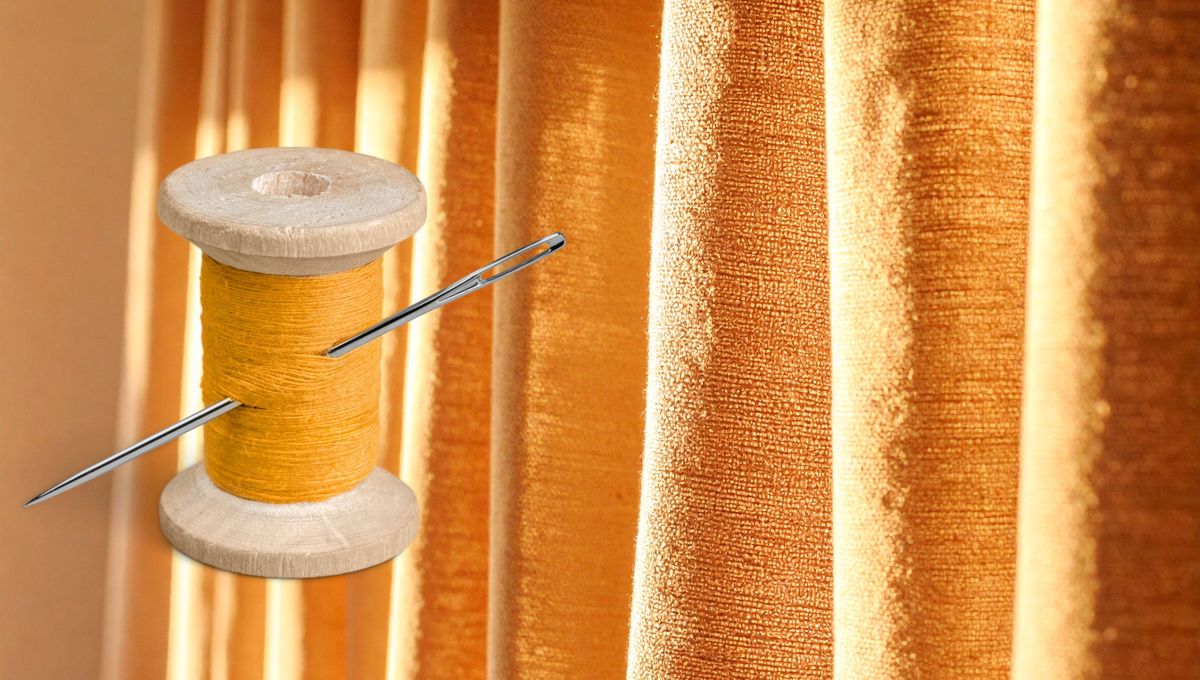 Truco de hilos: cómo coser unas cortinas térmicas y evitar la entrada de calor en la casa