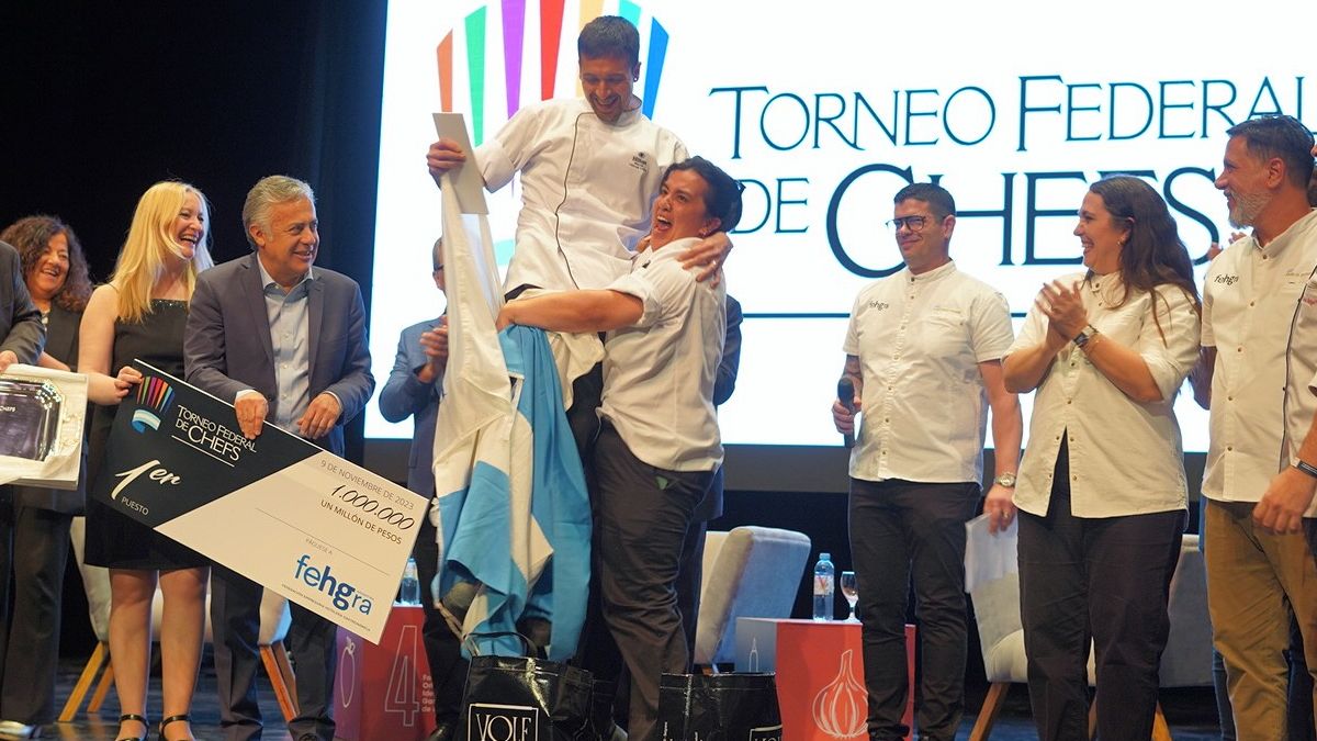 Los chefs ganadores del torneo federal 2023. Los chefs ganadores del torneo federal 2023.