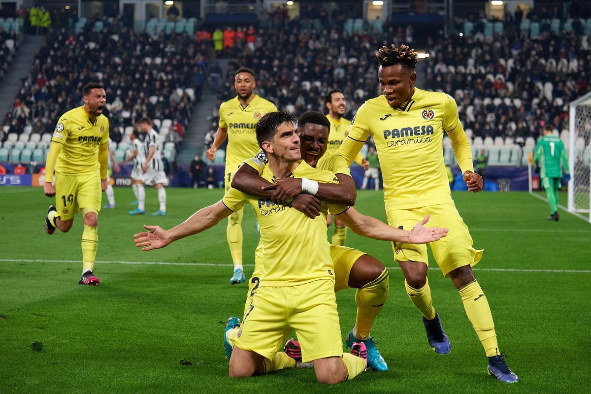 Villarreal eliminó a Juventus y es uno de los ocho mejores de la Champions League