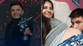 Francisco Benítez fue papá, a poco de ganar La Voz Argentina