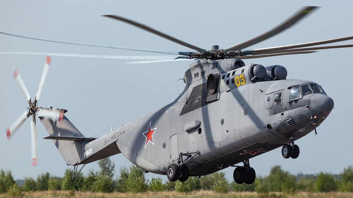 El Mil Mi-26 fabricado en Rusia, es la tentación de todos los países del mundo. El Mil Mi-26 fabricado en Rusia, es la tentación de todos los países del mundo.