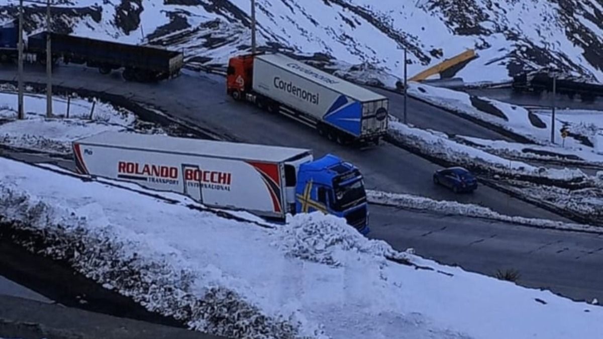 Así se veía la ruta durante la tarde del jueves 13 de julio.