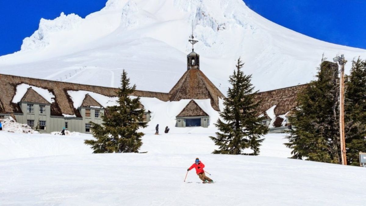 Todavía hay nieve en varios rincones de Estados Unidos.